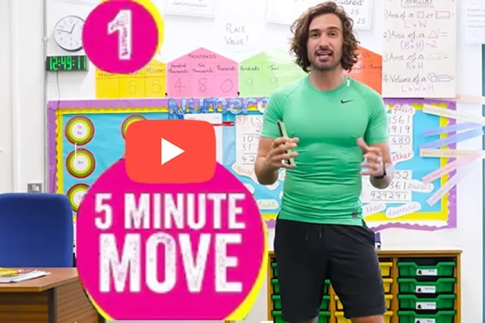 5 Min Kids Workout- By: The Body Coach - theQapp
